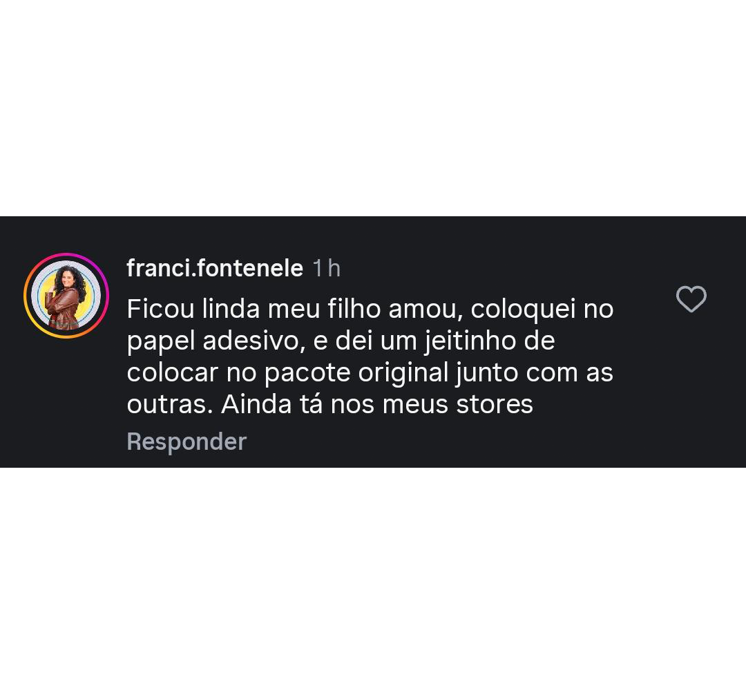 Print de avaliação de cliente